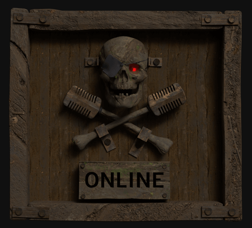 Banner-calavera